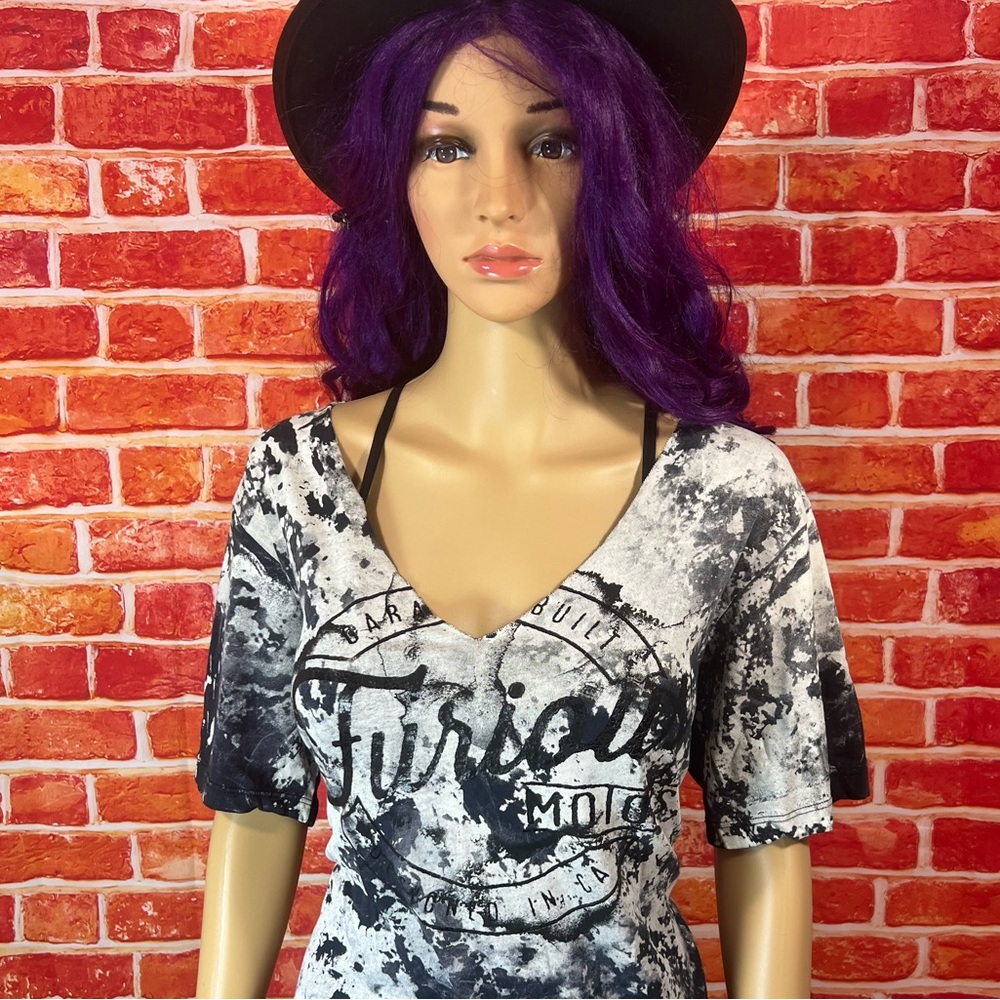 Fast and furious by Affliction Women’s T-Shirt - Picture 5 of 13